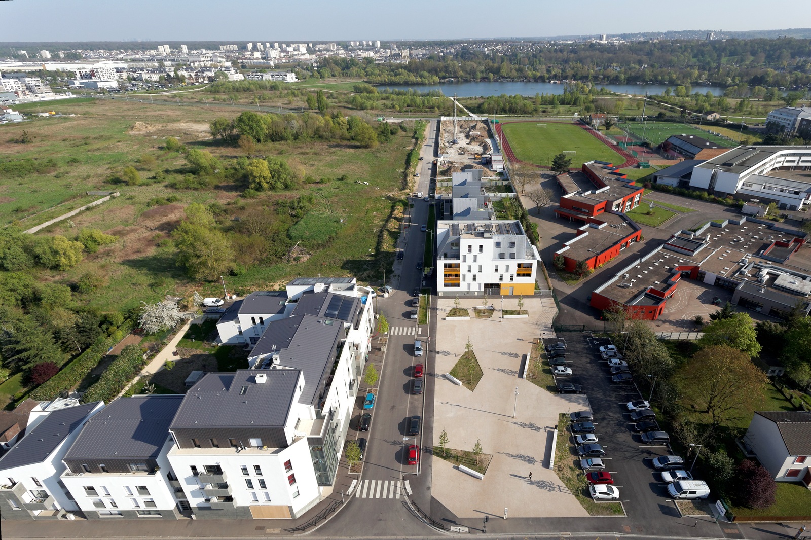 Carrières Centralité - quartier du parc